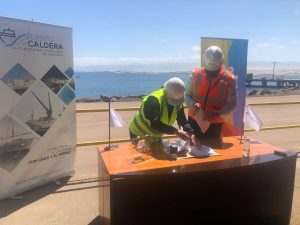 Visita alcaldesa de Caldera